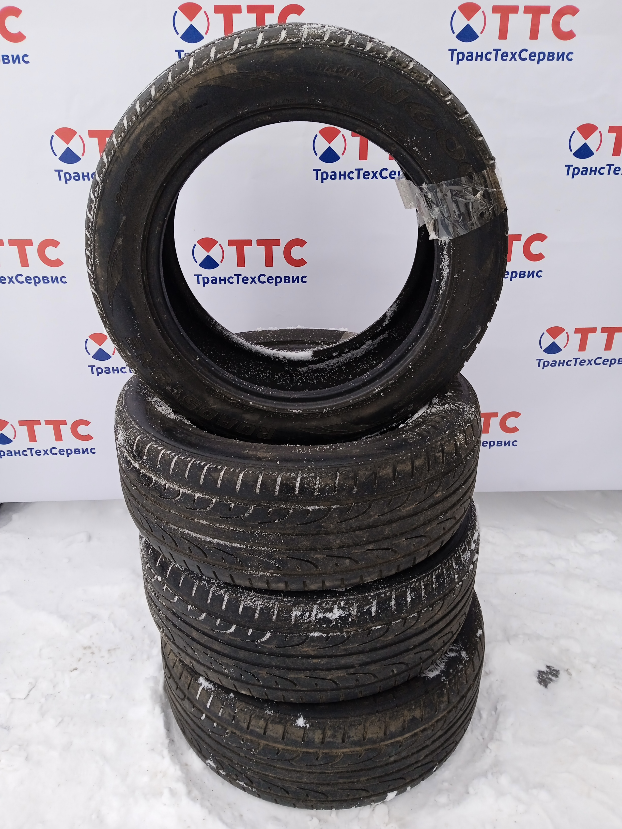 Шины Б\У Roadstone N6000 205/55 R16 94